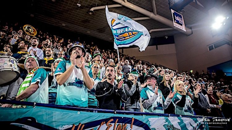 BALLE ORANGE – L’Elan Béarnais en démonstration. Basket Landes à Galatasaray